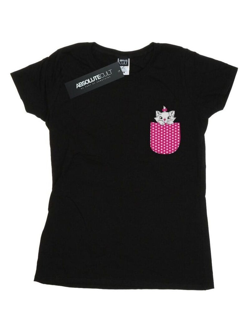Disney - T-shirt ARISTOCATS Noir - Kiabi