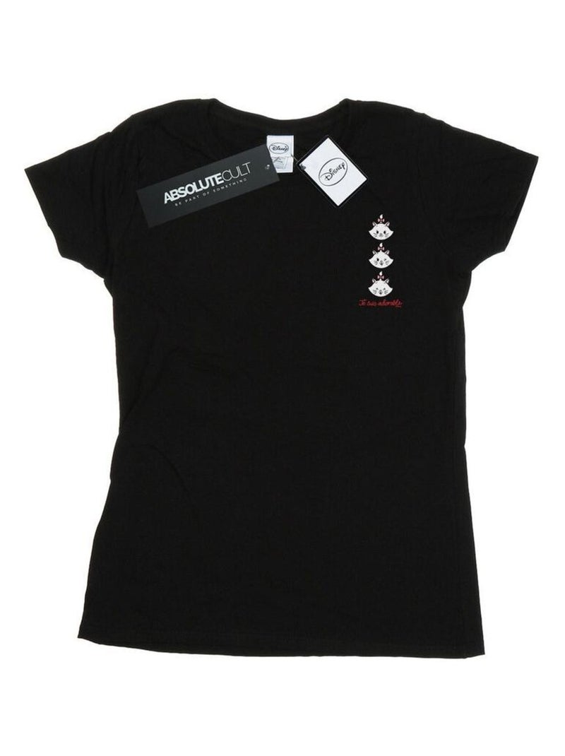 Disney - T-shirt ARISTOCATS Noir - Kiabi