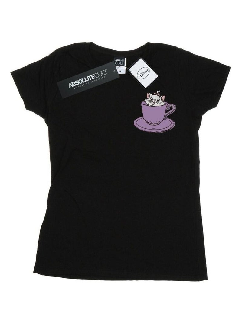 Disney - T-shirt ARISTOCATS Noir - Kiabi