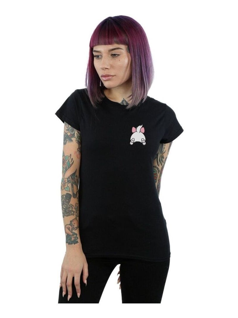 Disney - T-shirt ARISTOCATS Noir - Kiabi
