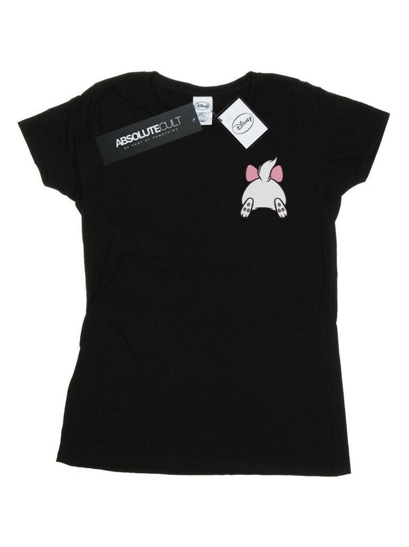 Disney - T-shirt ARISTOCATS Noir - Kiabi