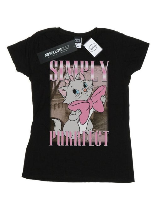 Disney - T-shirt ARISTOCATS SIMPLY PURRFECT - Kiabi Disney - T-shirt ARISTOCATS SIMPLY PURRFECT - Kiabi