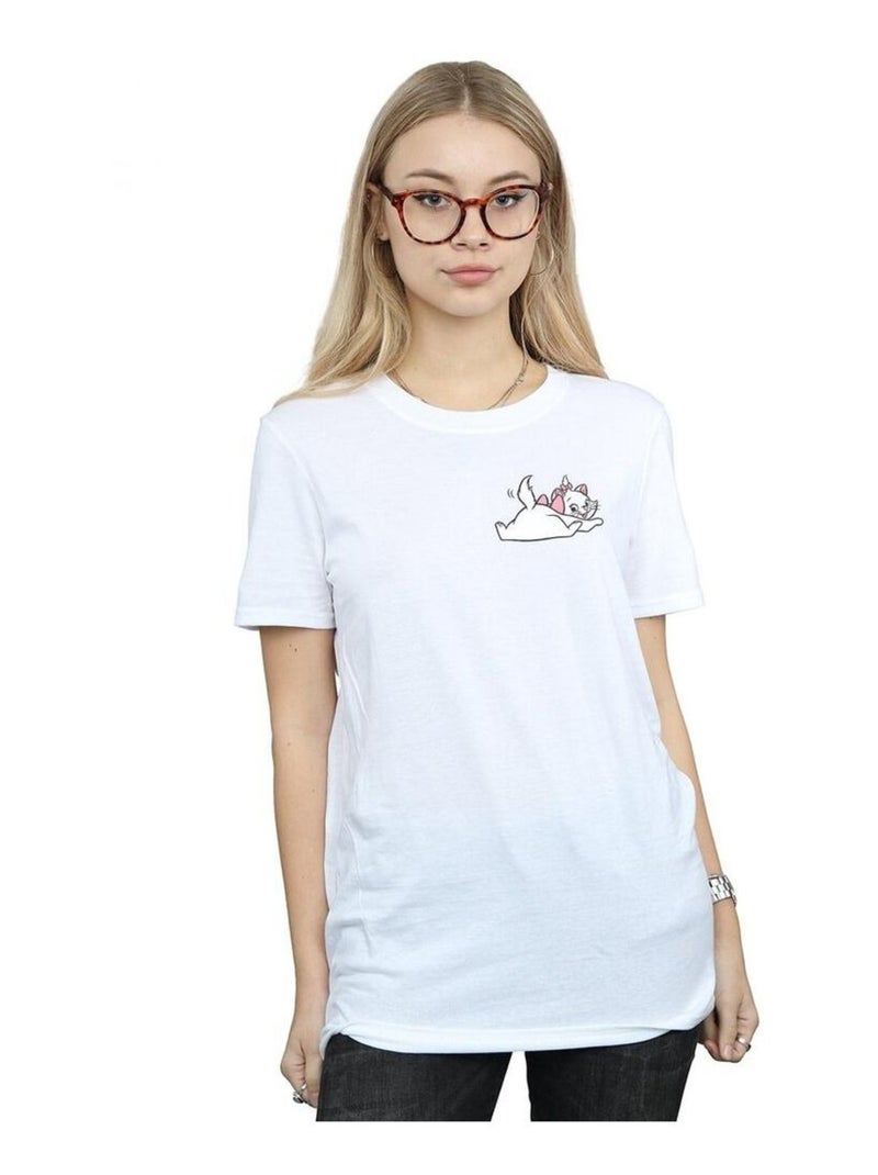 Disney - T-shirt ARISTOCATS SWEET Blanc - Kiabi