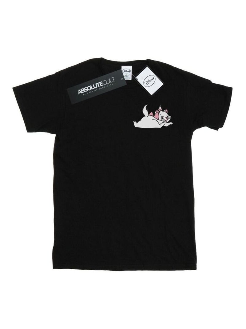 Disney - T-shirt ARISTOCATS SWEET Noir - Kiabi