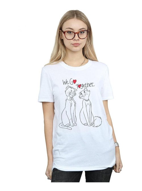 Disney - T-shirt ARISTOCATS WE GO TOGETHER - Kiabi