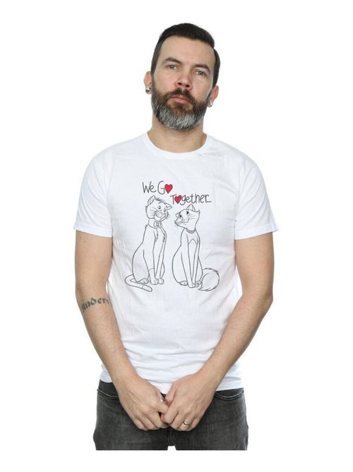 Disney - T-shirt ARISTOCATS WE GO TOGETHER - Kiabi Disney - T-shirt ARISTOCATS WE GO TOGETHER - Kiabi