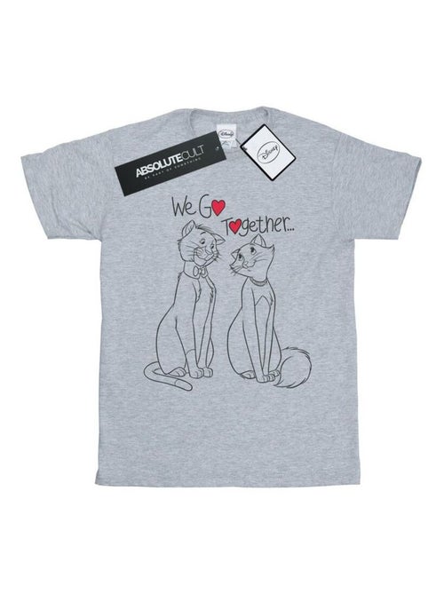 Disney - T-shirt ARISTOCATS WE GO TOGETHER - Kiabi