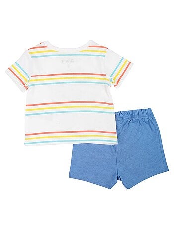 Disney - T-shirt avec personnage et short assorti bébé garçon