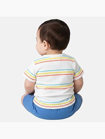 Disney - T-shirt avec personnage et short assorti bébé garçon