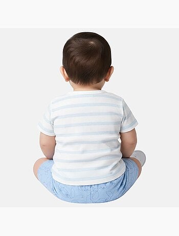 Disney - T-shirt avec personnage et short assorti bébé garçon