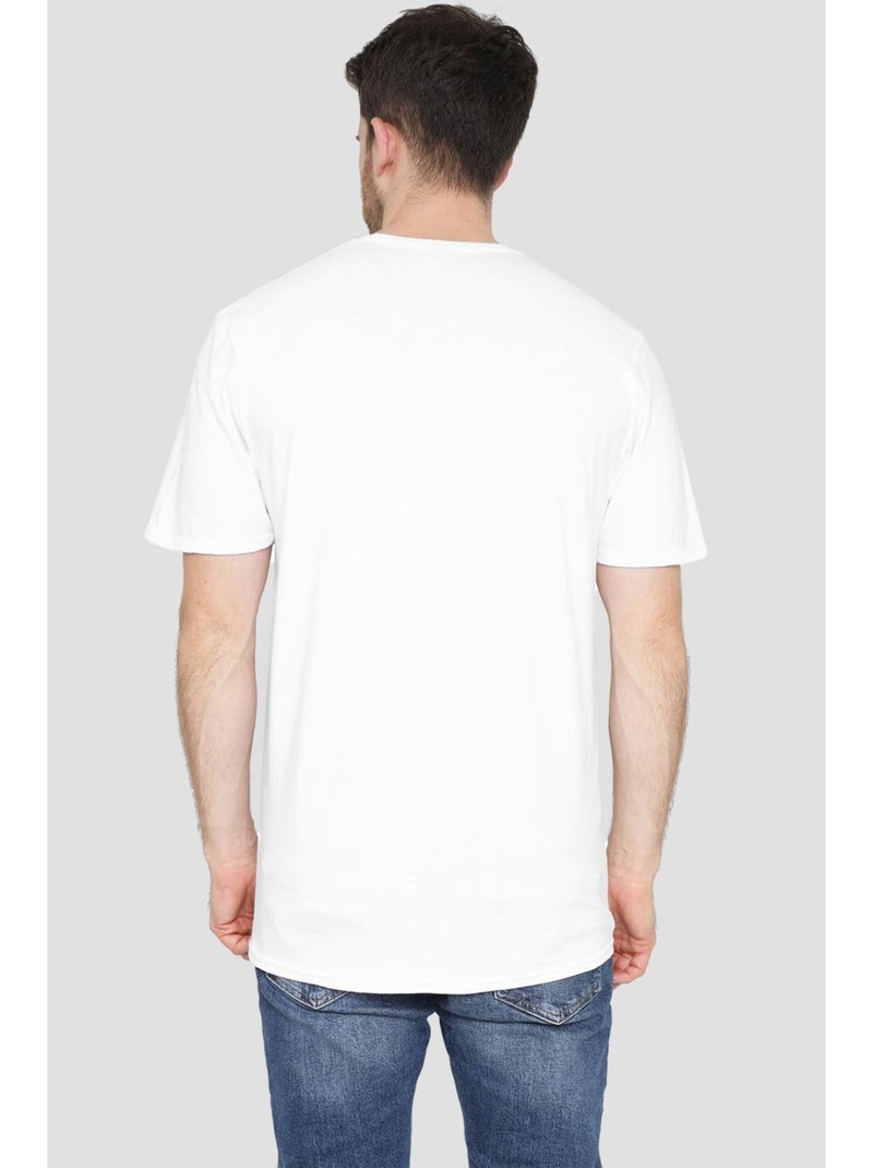 Disney - T-shirt AWESOME DAD Blanc - Kiabi
