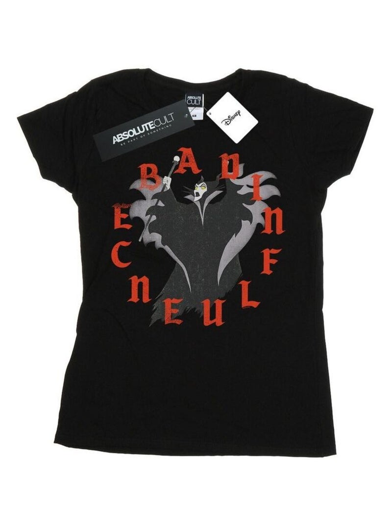 Disney - T-shirt BAD INFLUENCE Noir - Kiabi
