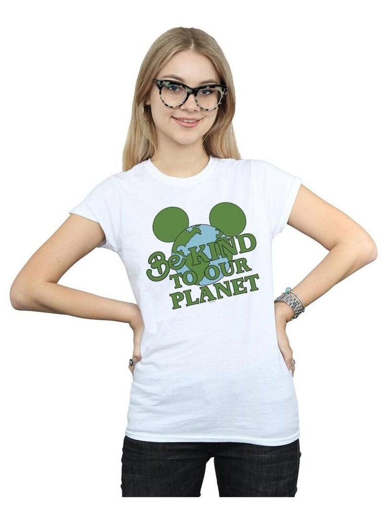 Disney - T-shirt BE KIND Blanc - Kiabi