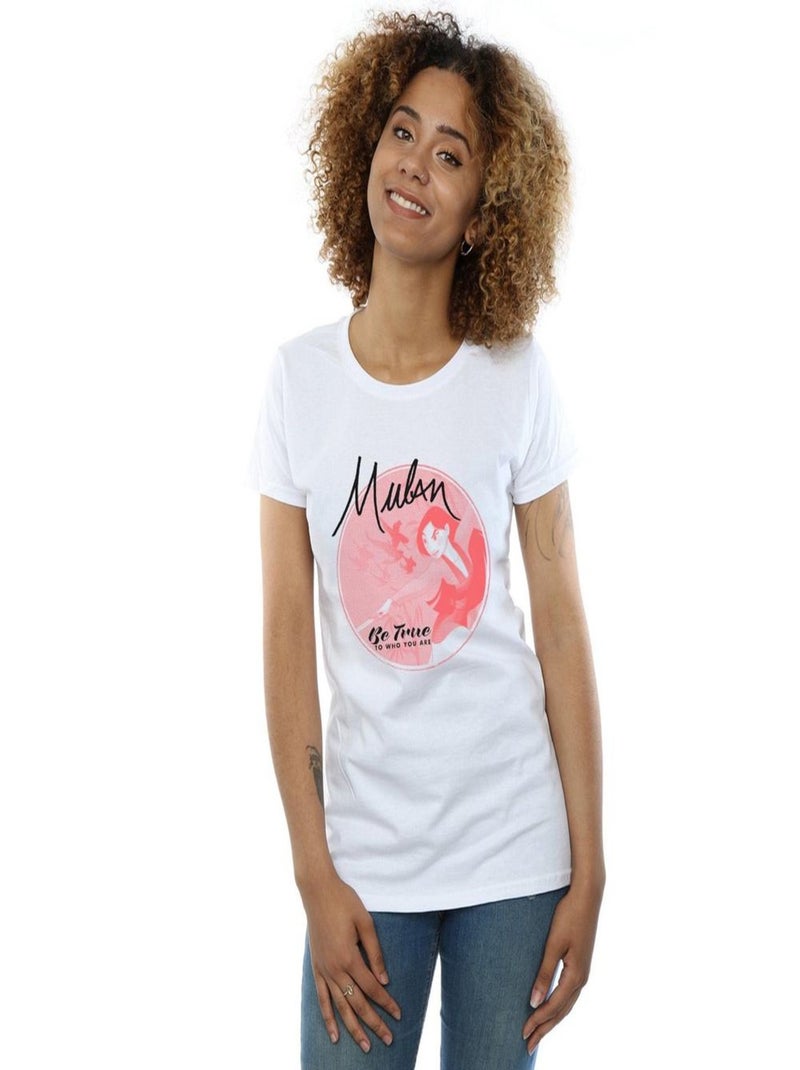 Disney - T-shirt BE TRUE Blanc - Kiabi
