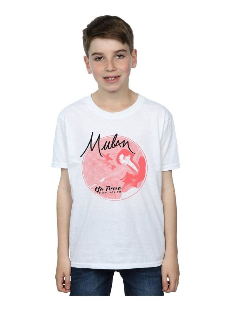 Disney - T-shirt BE TRUE Blanc - Kiabi