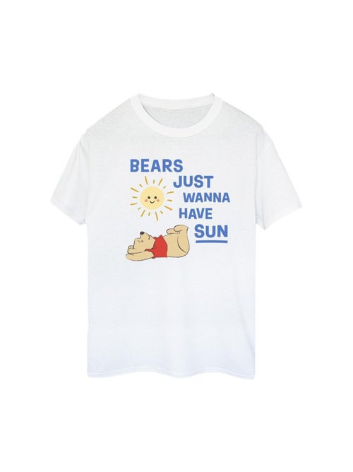 Disney - T-shirt BEARS JUST WANNA HAVE SUN - Kiabi