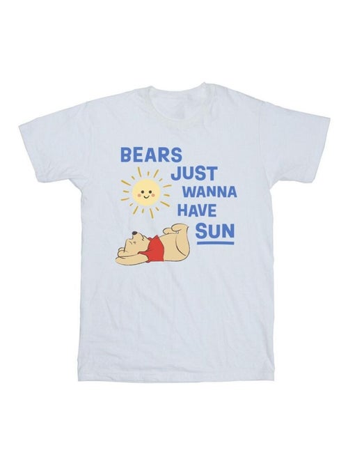 Disney - T-shirt BEARS JUST WANNA HAVE SUN - Kiabi