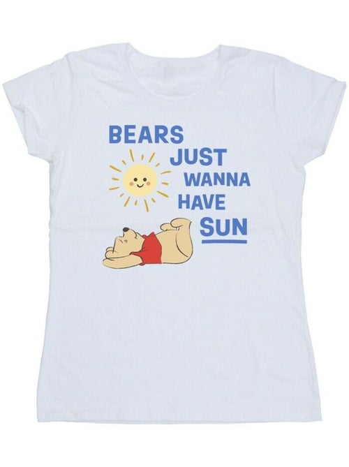Disney - T-shirt BEARS JUST WANNA HAVE SUN - Kiabi Disney - T-shirt BEARS JUST WANNA HAVE SUN - Kiabi