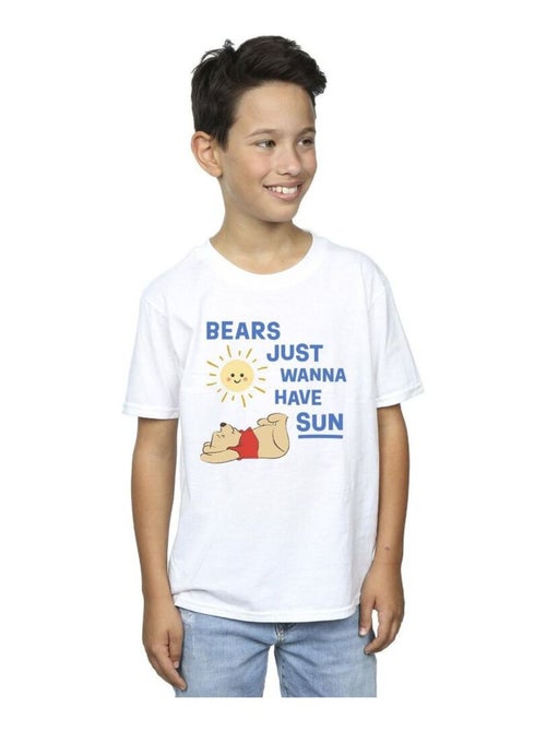 Disney - T-shirt BEARS JUST WANNA HAVE SUN - Kiabi