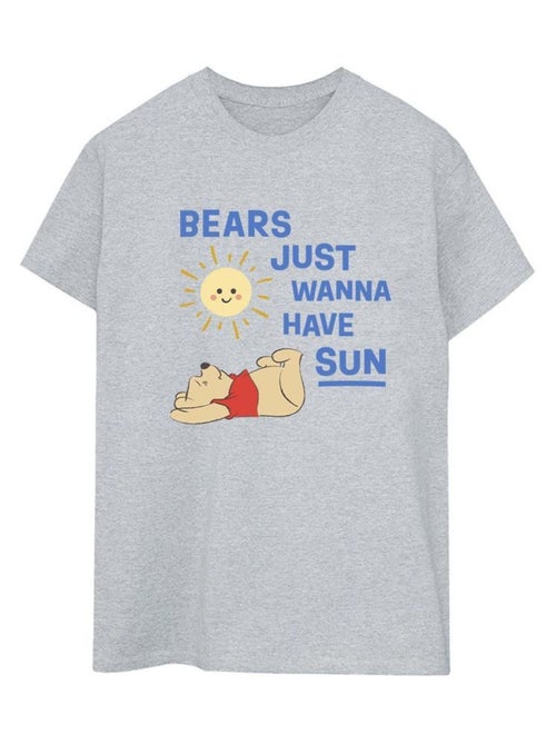 Disney - T-shirt BEARS JUST WANNA HAVE SUN - Kiabi