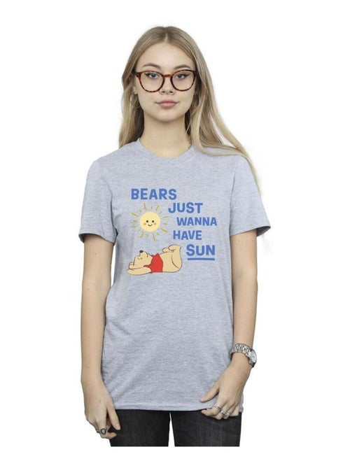 Disney - T-shirt BEARS JUST WANNA HAVE SUN - Kiabi