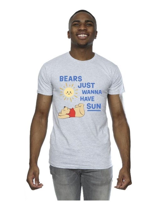 Disney - T-shirt BEARS JUST WANNA HAVE SUN - Kiabi