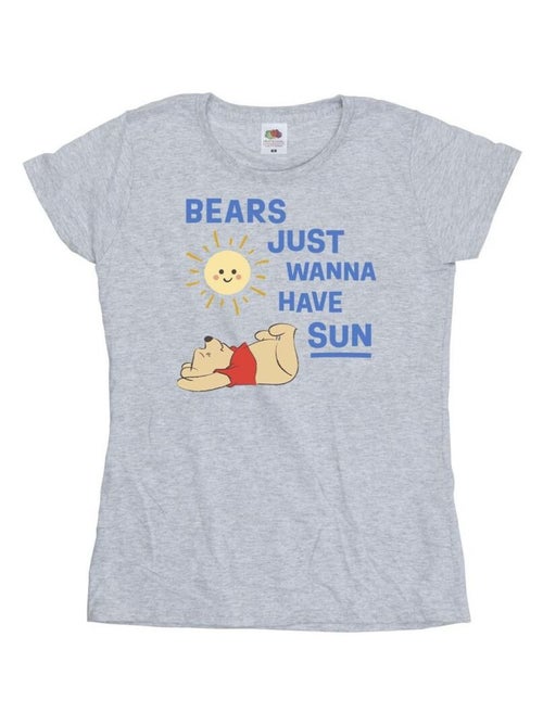 Disney - T-shirt BEARS JUST WANNA HAVE SUN - Kiabi Disney - T-shirt BEARS JUST WANNA HAVE SUN - Kiabi
