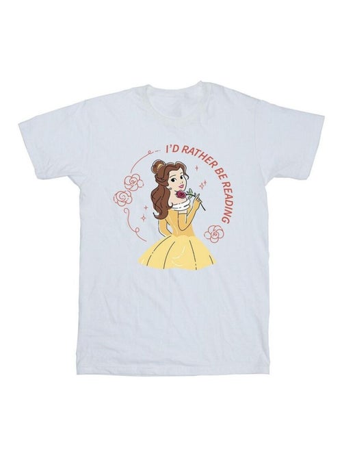 Disney - T-shirt BEAUTY AND THE BEAST I'D RATHER BE READING - Kiabi Disney - T-shirt BEAUTY AND THE BEAST I'D RATHER BE READING - Kiabi