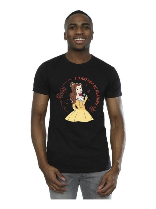 Disney - T-shirt BEAUTY AND THE BEAST I'D RATHER BE READING - Kiabi Disney - T-shirt BEAUTY AND THE BEAST I'D RATHER BE READING - Kiabi