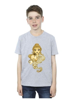 Disney - T-shirt BEAUTY AND THE BEAST NEVER JUDGE