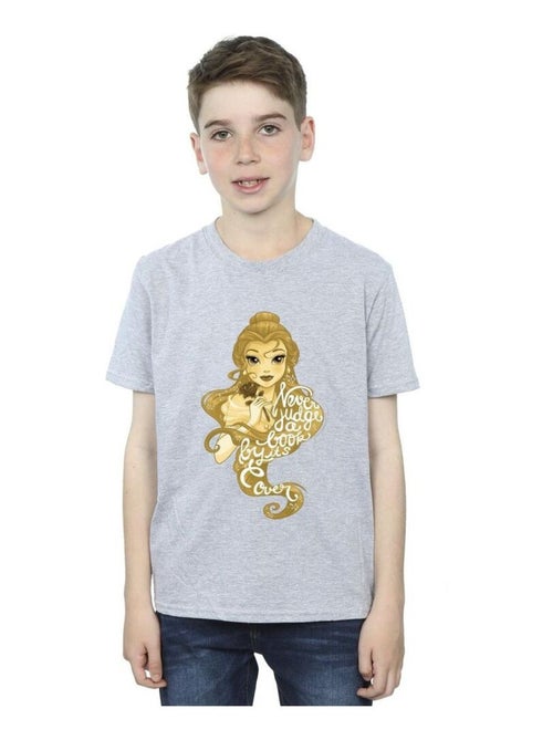 Disney - T-shirt BEAUTY AND THE BEAST NEVER JUDGE - Kiabi