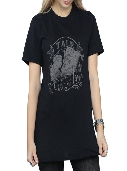 Disney - T-shirt BEAUTY AND THE BEAST TALE AS OLD AS TIME - Kiabi