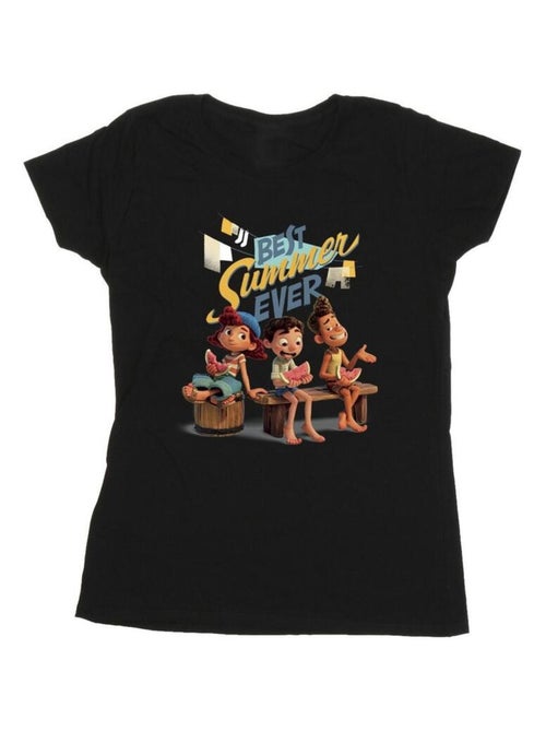 Disney - T-shirt BEST SUMMER EVER - Kiabi Disney - T-shirt BEST SUMMER EVER - Kiabi