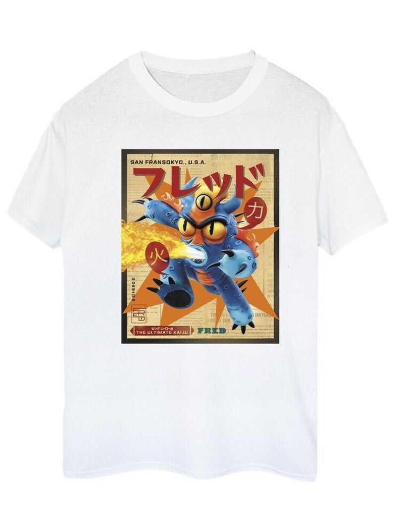 Disney - T-shirt BIG HERO Blanc - Kiabi
