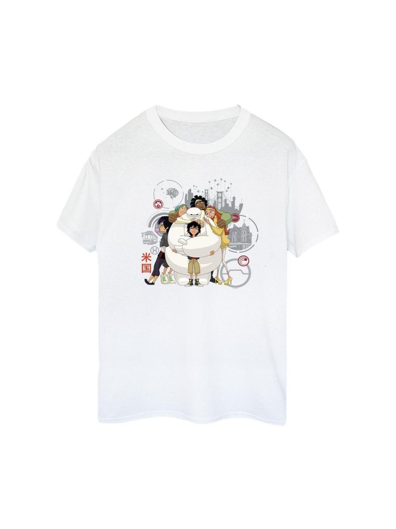 Disney - T-shirt BIG HERO Blanc - Kiabi