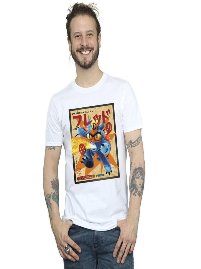 Disney - T-shirt BIG HERO Blanc - Kiabi