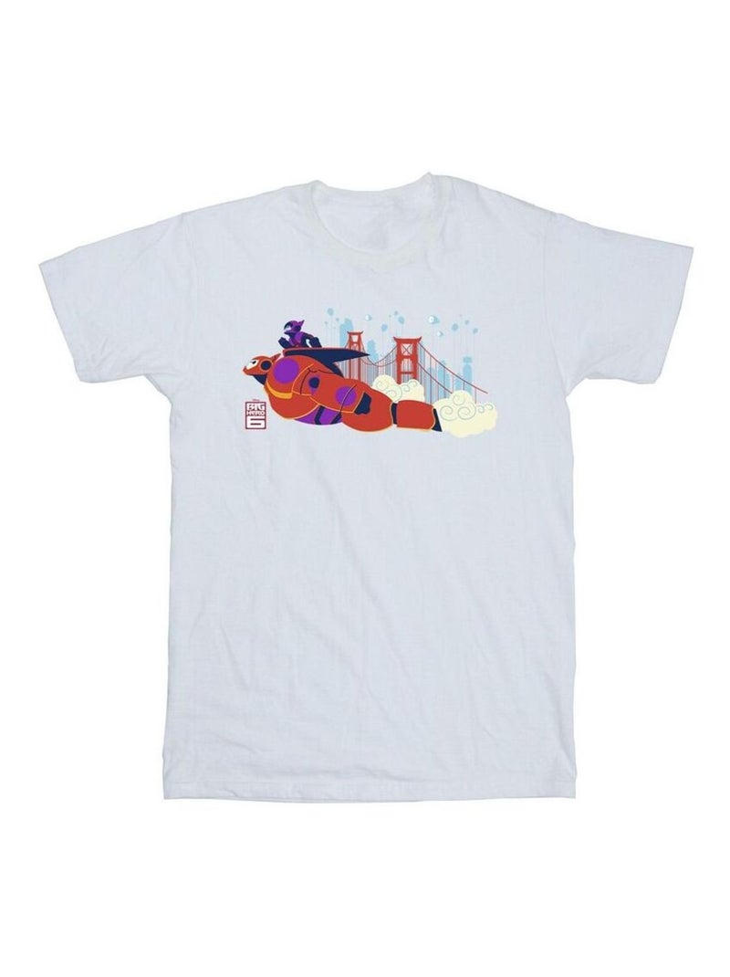 Disney - T-shirt BIG HERO Blanc - Kiabi