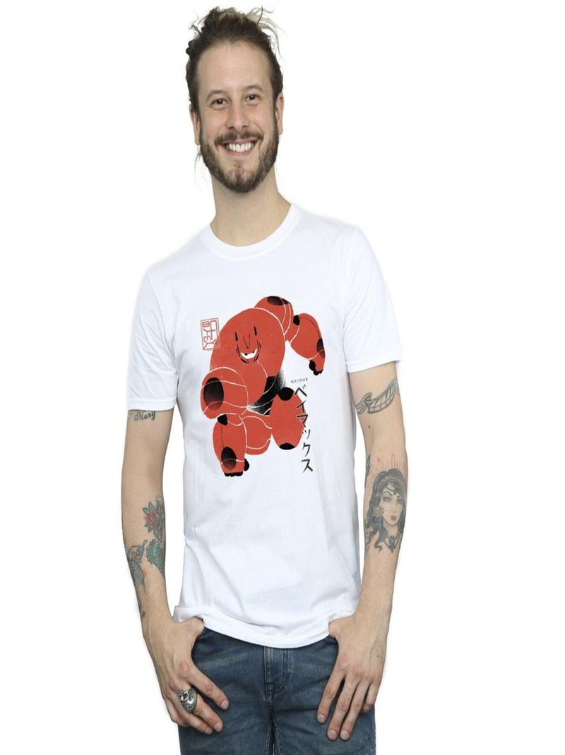 Disney - T-shirt BIG HERO Blanc - Kiabi