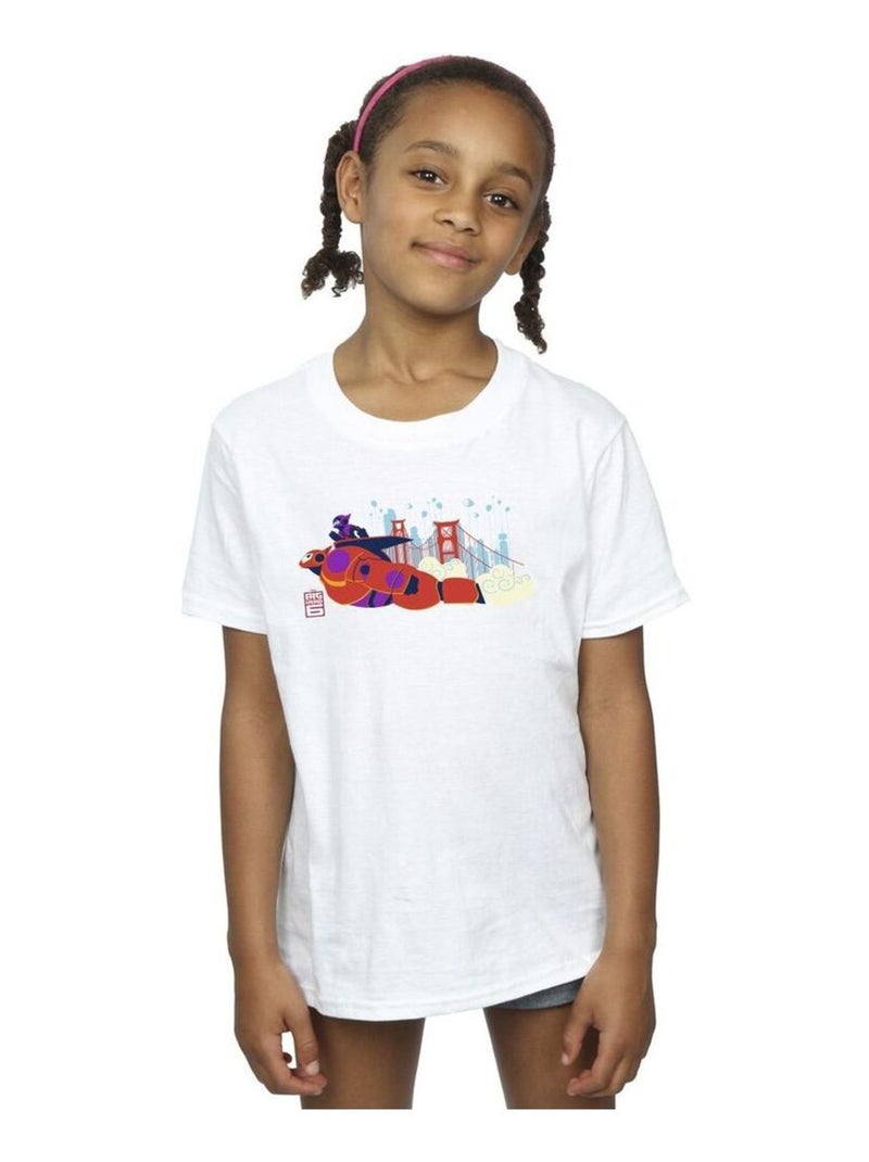 Disney - T-shirt BIG HERO Blanc - Kiabi