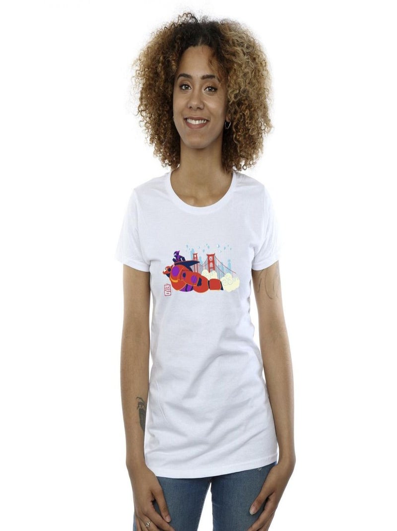 Disney - T-shirt BIG HERO Blanc - Kiabi
