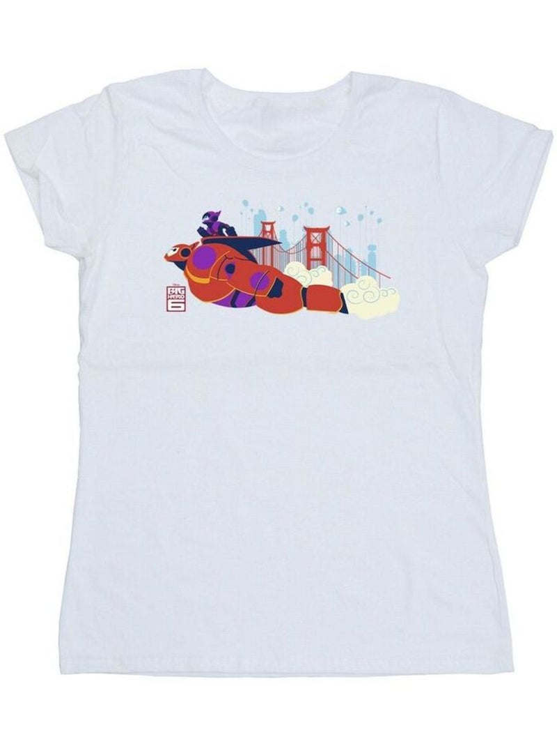Disney - T-shirt BIG HERO Blanc - Kiabi