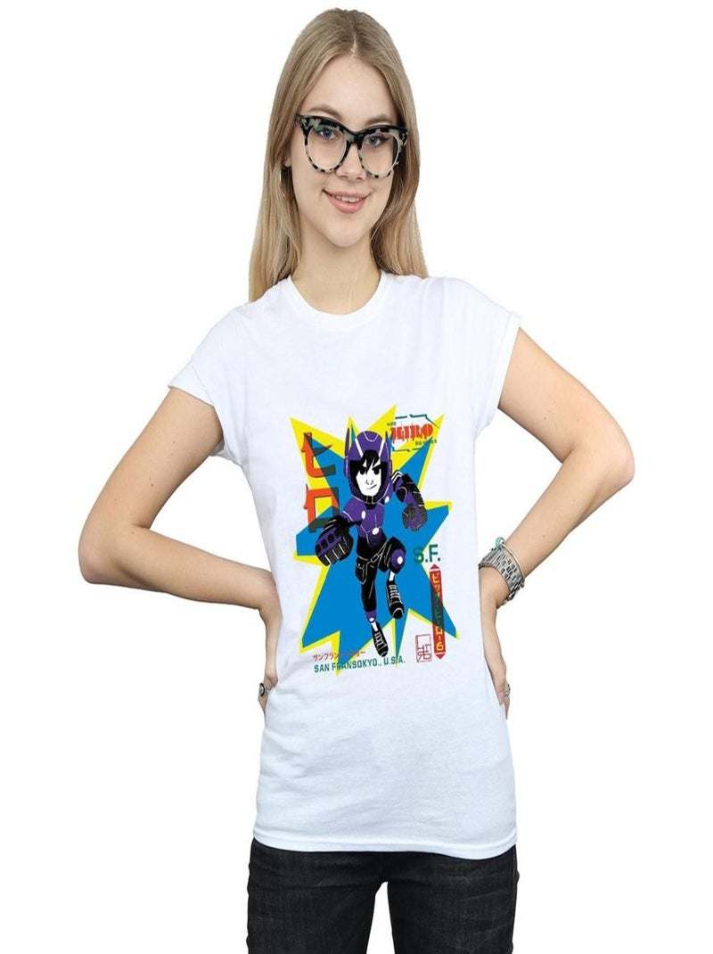 Disney - T-shirt BIG HERO Blanc - Kiabi