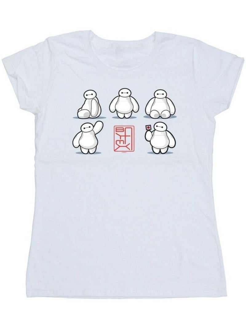 Disney - T-shirt BIG HERO Blanc - Kiabi