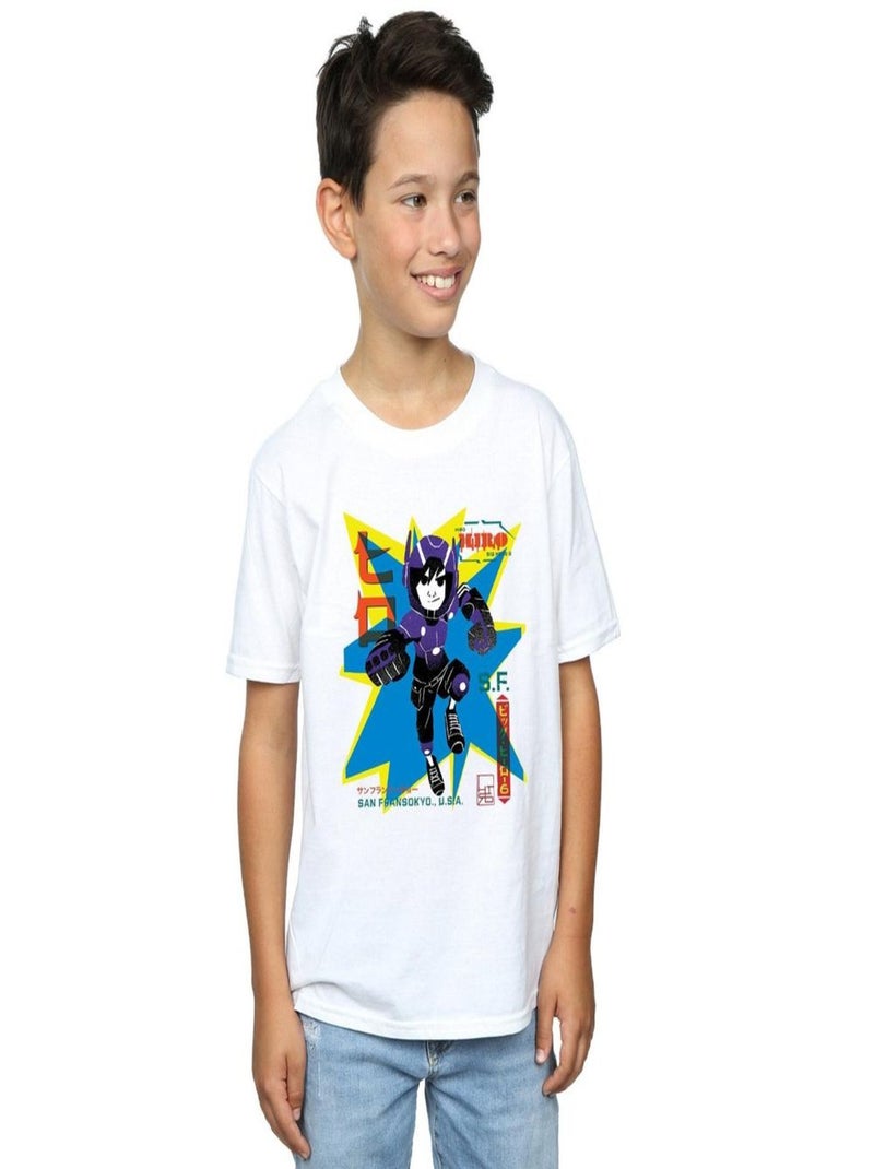 Disney - T-shirt BIG HERO Blanc - Kiabi