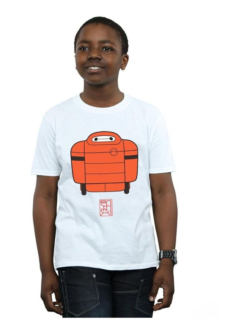 Disney - T-shirt BIG HERO Blanc - Kiabi