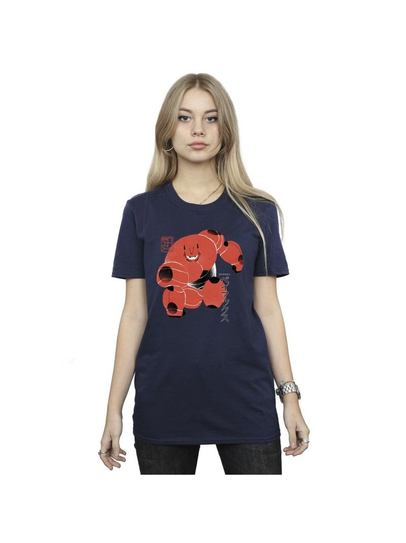 Disney - T-shirt BIG HERO Bleu marine - Kiabi