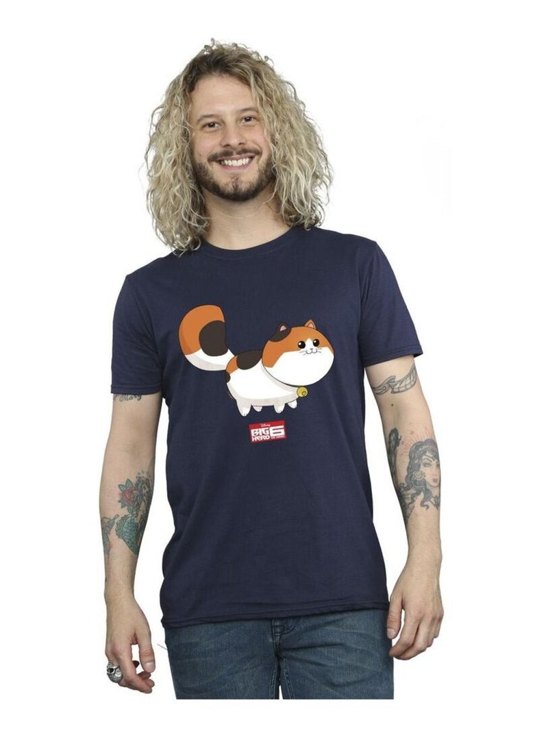 Disney - T-shirt BIG HERO Bleu marine - Kiabi