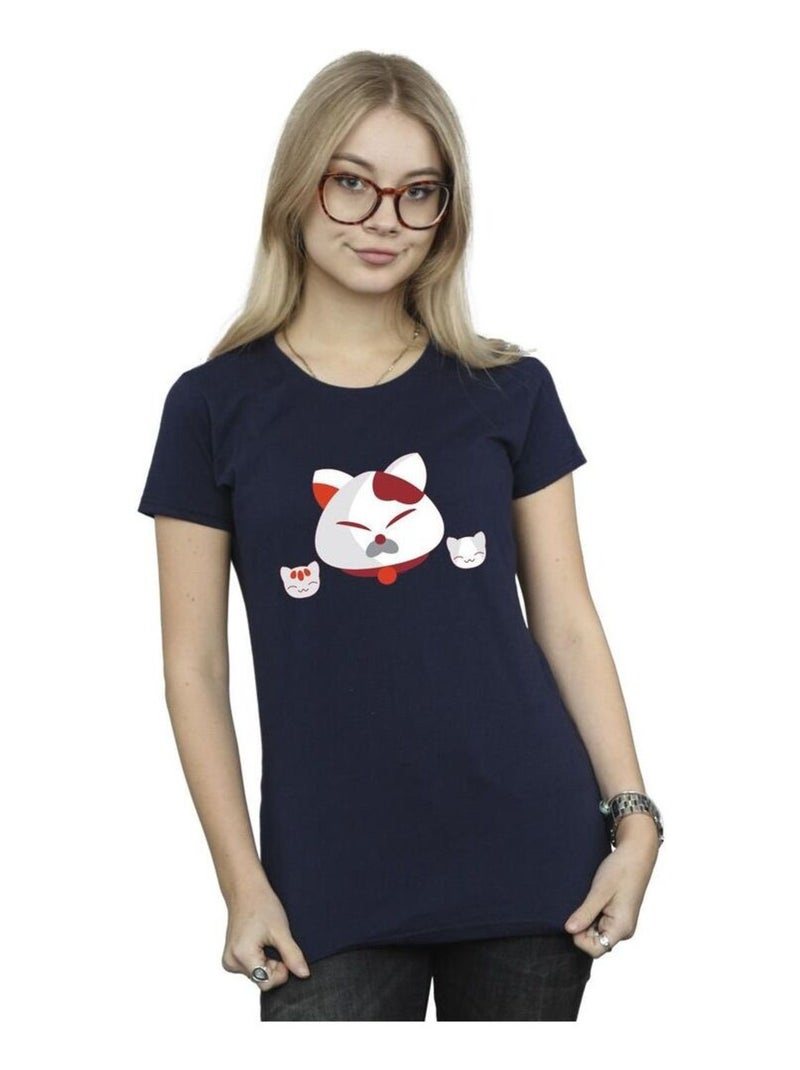 Disney - T-shirt BIG HERO Bleu marine - Kiabi