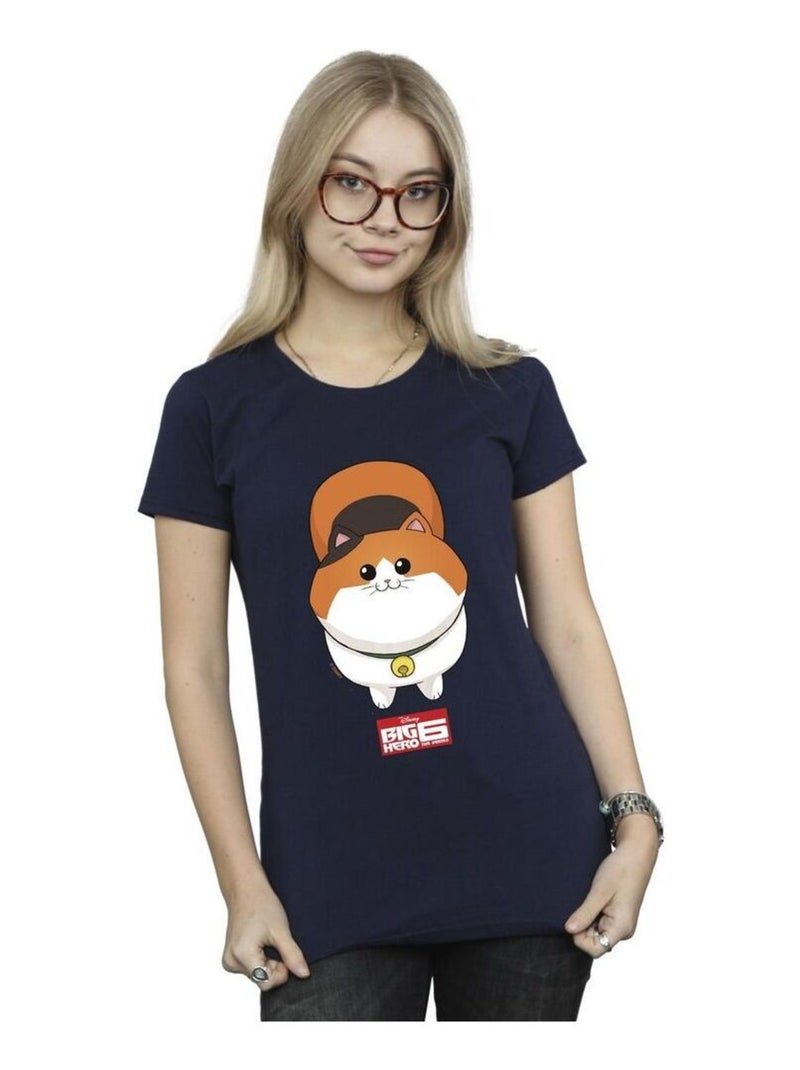 Disney - T-shirt BIG HERO Bleu marine - Kiabi