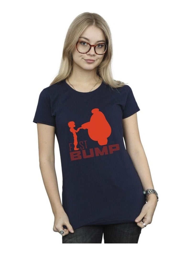 Disney - T-shirt BIG HERO Bleu marine - Kiabi
